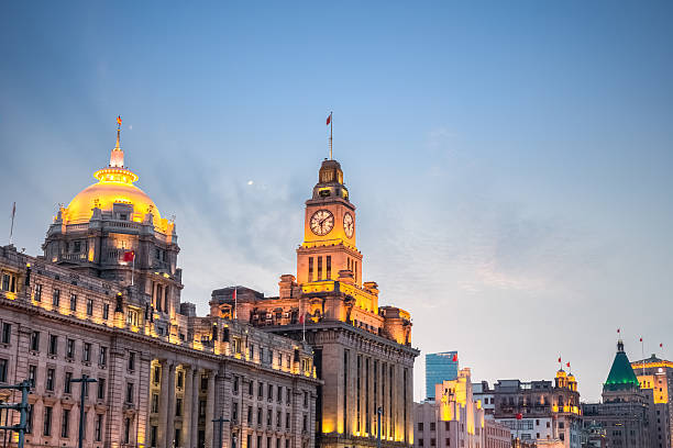 istock shanghai excellent historic buildings at dusk 476715766