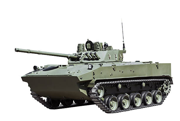 istock Russian airborne fighting vehicle is isolated 476718476