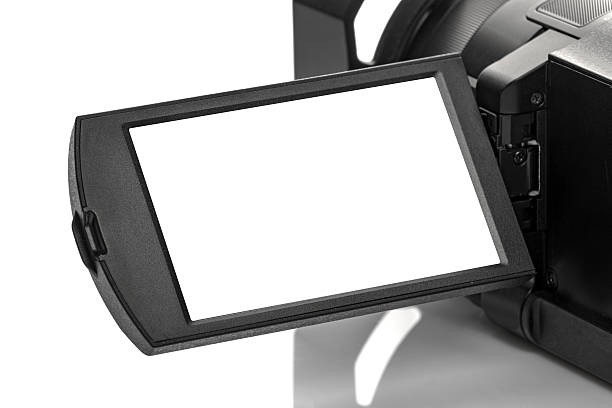 istock Digital Handycam Video Camcorder Display as Blank Space 476719128