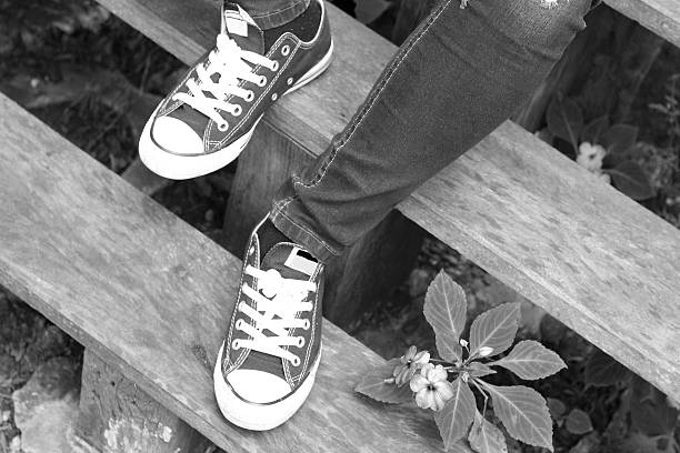 istock Black and white of sit back and relax 476720452