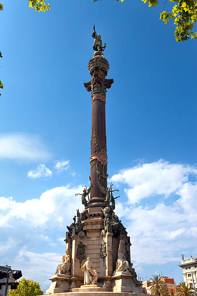 istock Spain. Barcelona. Monument of Columbus 476734108