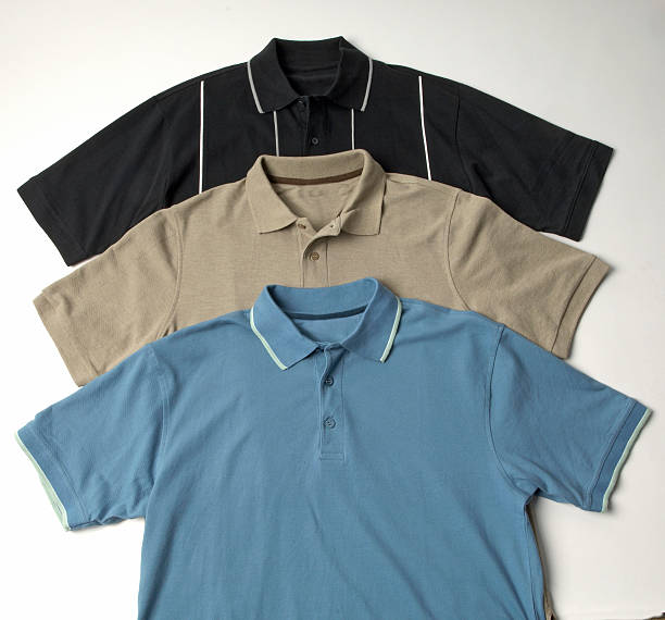 istock stacked t-shirts polo style 476734785