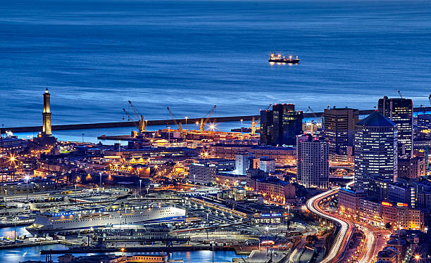 istock view of Genoa, Italy 476735058