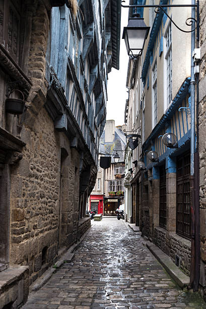istock Medieval constructions in Brittany, France 476736028