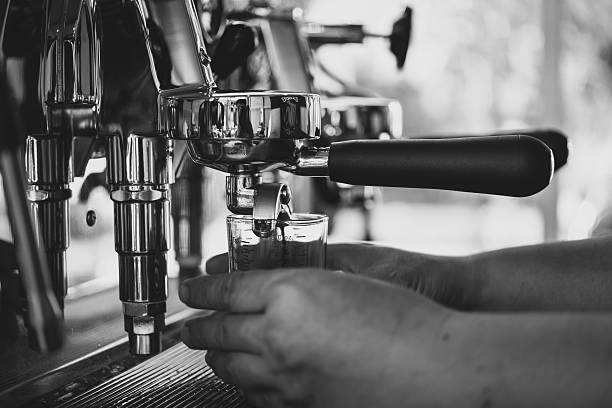 istock coffe manchine Professional coffee The coffee Drinks containing 476736682