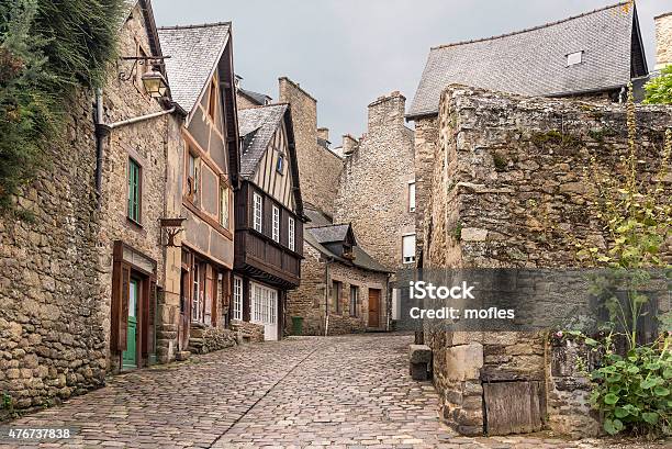 Medieval Constructions In Brittany France Stock Photo - Download Image Now - 2015, Architecture, Brittany - France