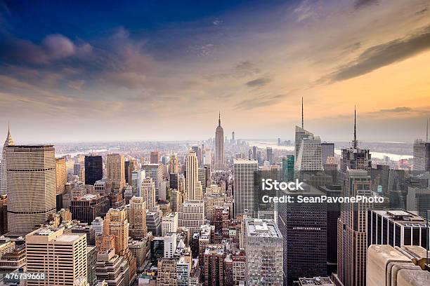 New York City Skyline Stock Photo - Download Image Now - Day, New York City, New York State