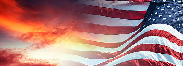 istock us national flag waving on the wind 476741228