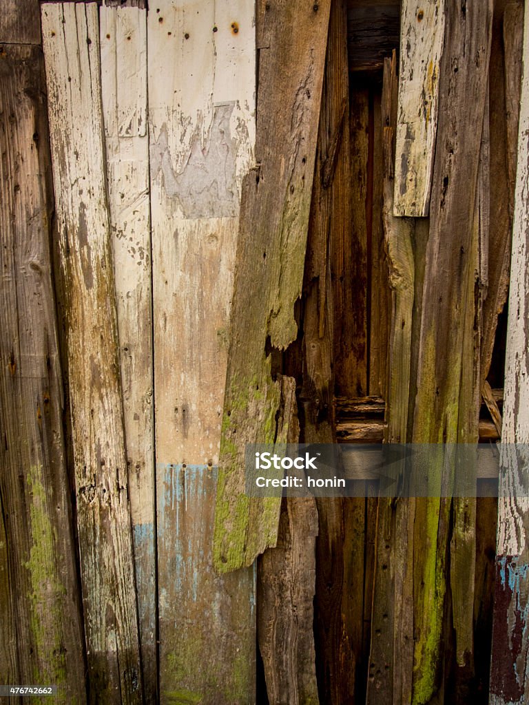 Wood background 2015 Stock Photo