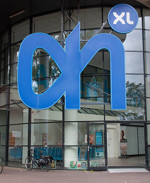 Albert heijn XL retail food store in Holland The Hague,netherlands-june 9, 2015: Albert heijn XL retail food store in Holland george vi stock pictures, royalty-free photos & images