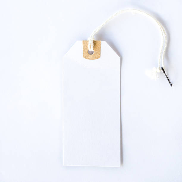 istock Paper tag and label on white background 476747014