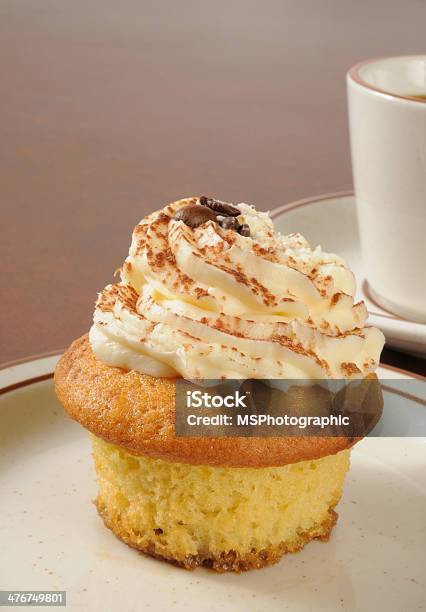 Tiramisu Cupcake And Coffee Stock Photo - Download Image Now - Alcohol - Drink, Brown, Cake