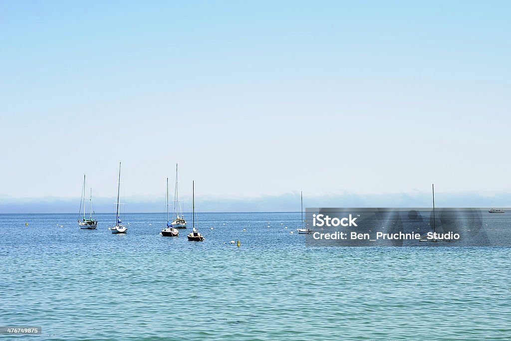 Barcos en Santa Cruz, California - Foto de stock de Aire libre libre de derechos