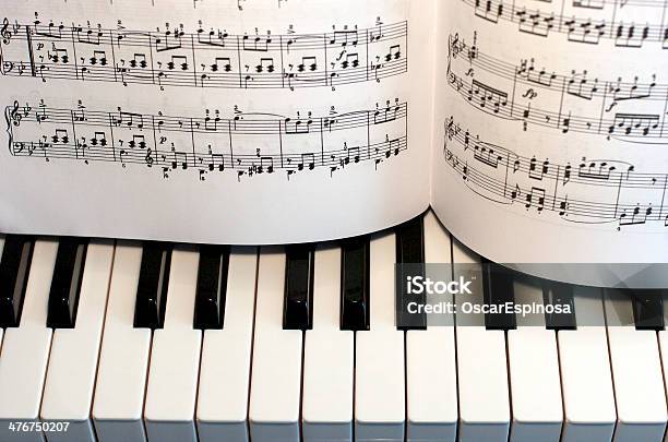 Teclas De Piano Música - Fotografias de stock e mais imagens de Fotografia - Imagem - Fotografia - Imagem, Horizontal, Música