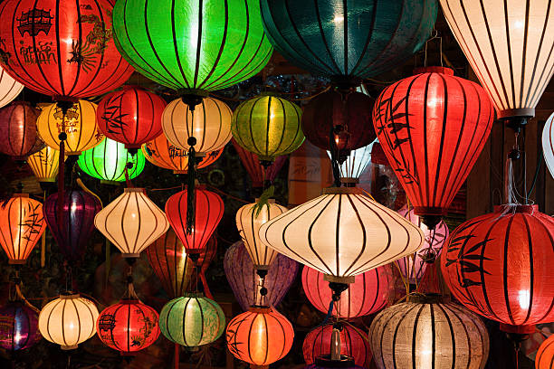istock Silk lanterns in Hoi An city, Vietnam 476751583