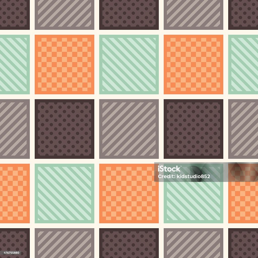 Tile Pattern Background Square Seamless Square Tiles Pattern Background Stock Illustration - Download ...