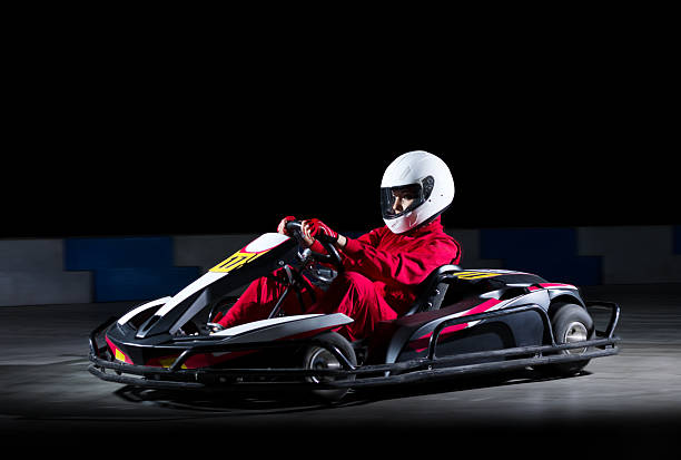 istock Young girl karting racer 476756742