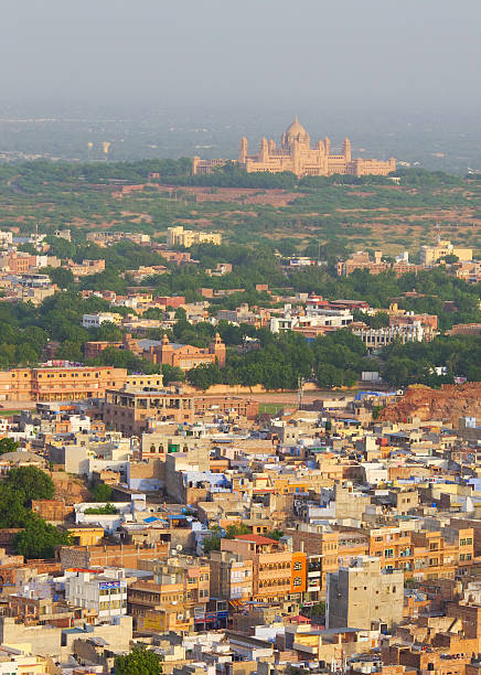istock view to blue city Jodhpur 476757288