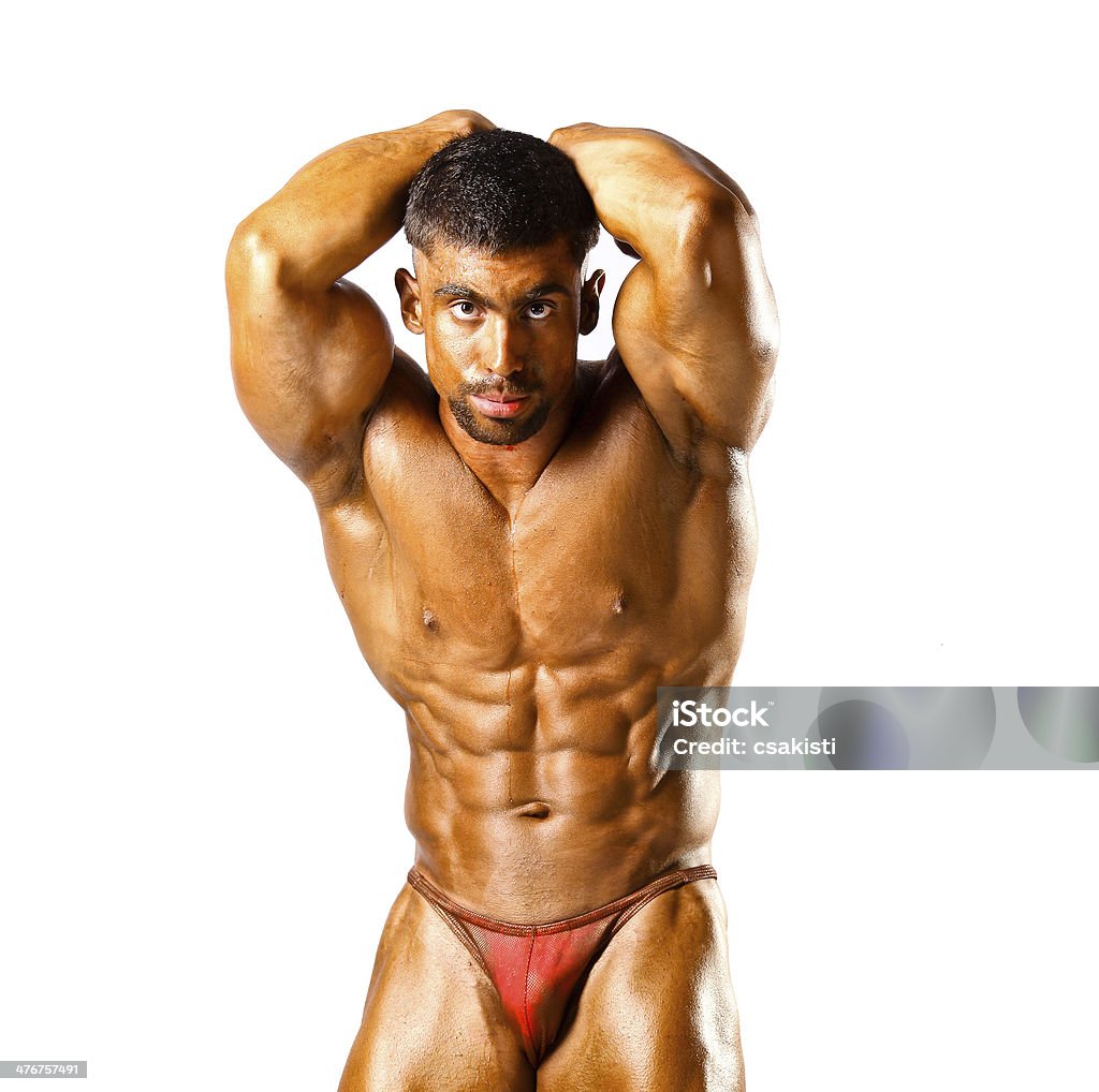 bodybuilder - Foto stock royalty-free di A petto nudo