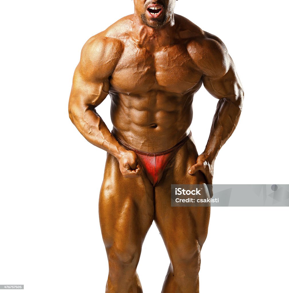 bodybuilder - Foto de stock de Abdome royalty-free