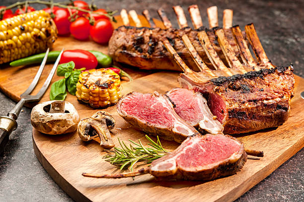 istock Grilled Rack of lamb 476757738