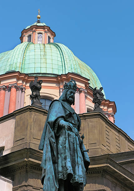 istock Statue of King Charles IV in Prague 476758832