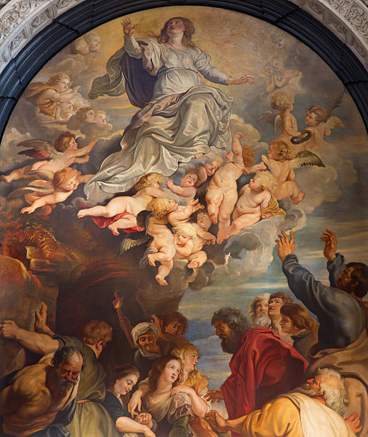 istock Antwerp - The Assumption of Blessed Virgin Mary 476763067
