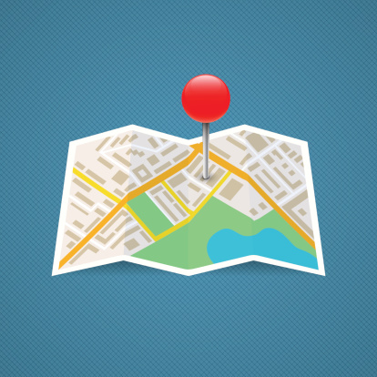 Map Pincture Map Stock Illustration - Download Image Now - Vector, Brochure, Map ...