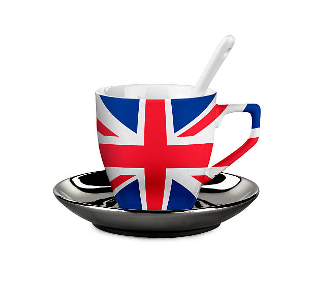 istock Perfect UK Flagged coffee or tea cup with spoon 476772756