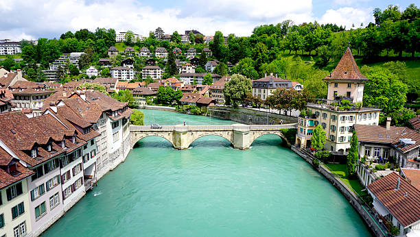 istock historical old town city and river Scenery 476777184