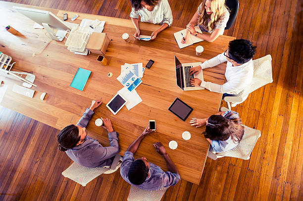 istock Group of multi-ethnic business people meeting 476777486