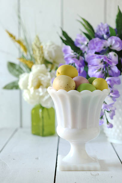 istock Easter Eggs Holiday Themed Still Life Scene in Natural Light 476778791