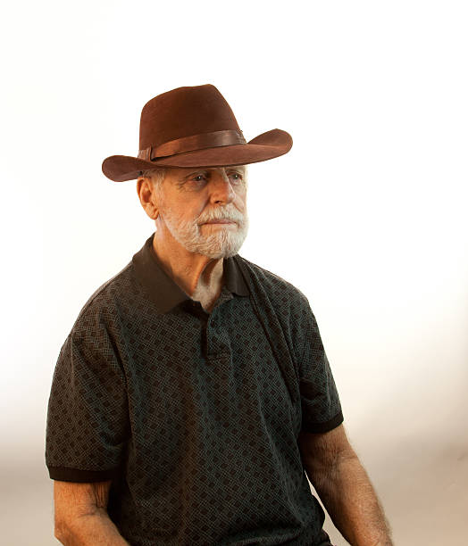 istock Senior Male With Western Style Hat 476783491