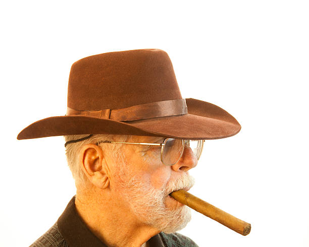 istock Senior Male and Cigar 476786305