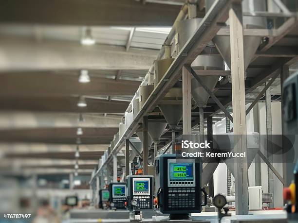 Factory Production Line Stock Photo - Download Image Now - Machinery, Factory, Automated