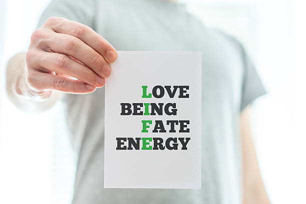 istock Man Holding Paper with Life Text And Related Words 476787792