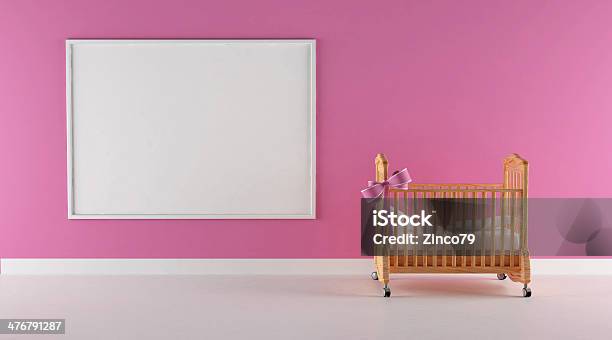 Crandle For Baby Girl Stock Photo - Download Image Now - Baby - Human Age, Baby Girls, Bed - Furniture