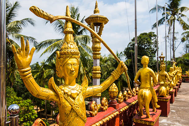 Buddhist temple at Khao Lak.