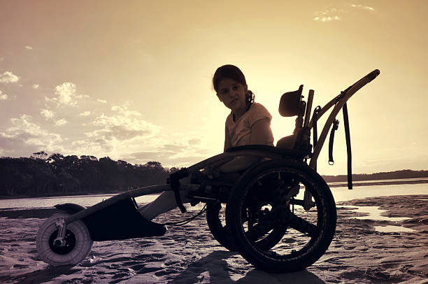 istock Girl In Wheelchair Looking 476801594