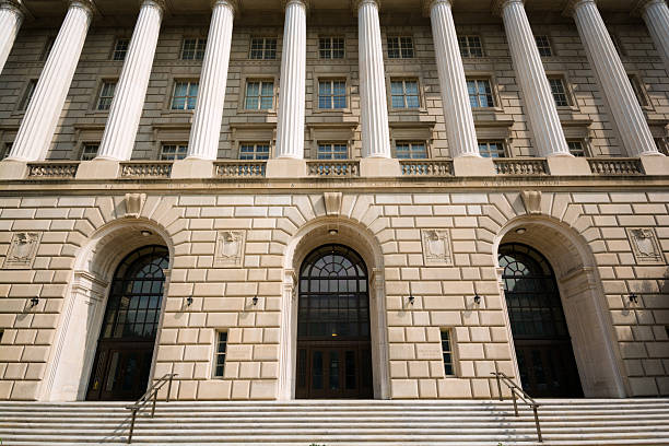 Internal Revenue Service (IRS) Building in Washington, DC Internal Revenue Service (IRS) Building in Washington, DC. IRS Headquarters Building stock pictures, royalty-free photos & images