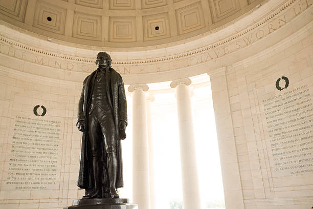 istock Thomas Jefferson Memorial along Tidal Basin in Washington, DC 476802070