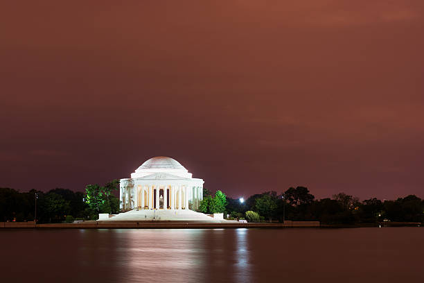 istock Thomas Jefferson Memorial along Tidal Basin in Washington, DC 476802094