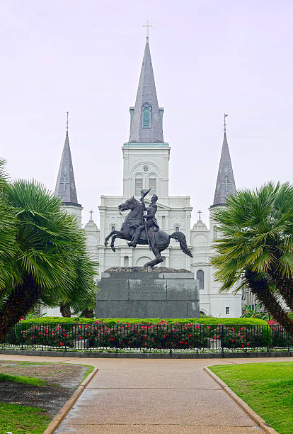 istock Jackson statue and the St. Louis Cathedral 476805516