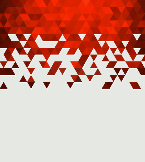 Abstract technology background with triangle Abstract technology background with triangle. Vector illustration. construction company brochure template stock illustrations