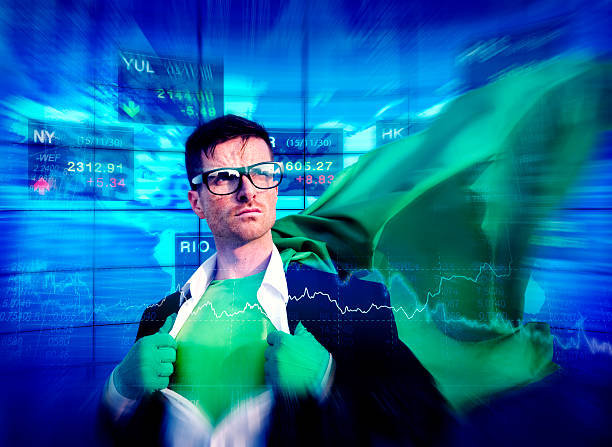 istock Strong Superhero Professional Leadership Business Victory Concep 476806438