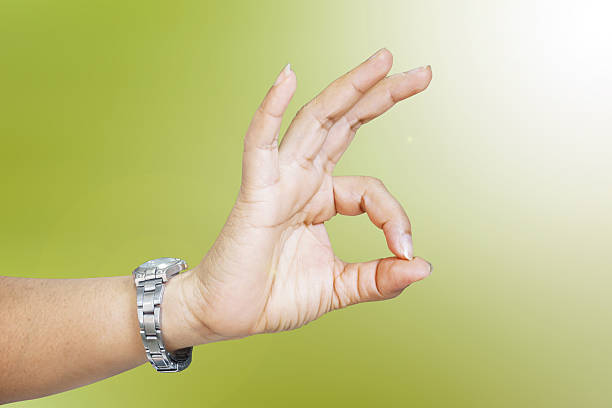 istock Woman hand in ok sign 476809630