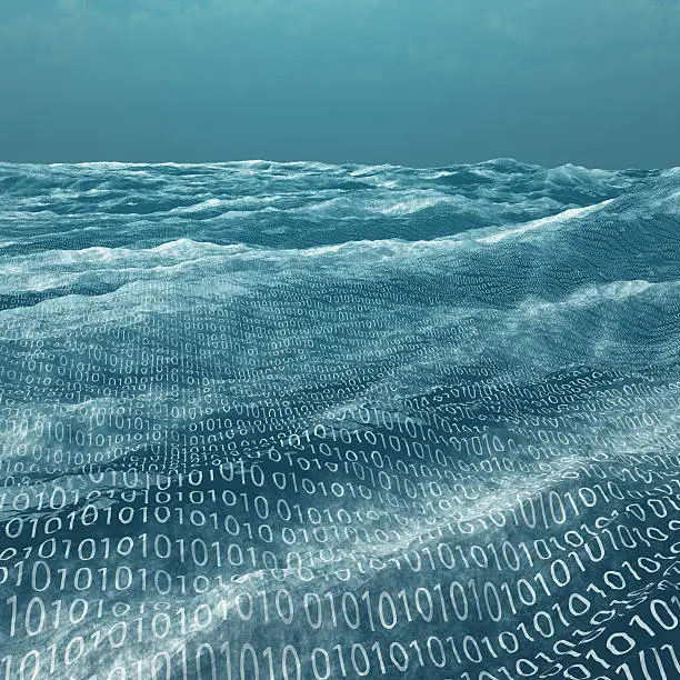 Photo of Vast binary code Sea