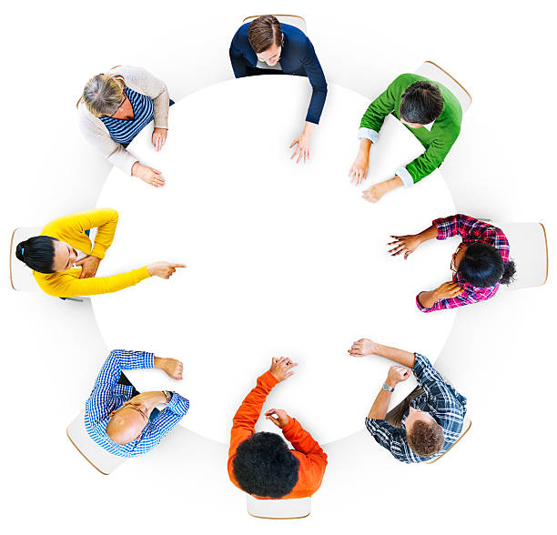 istock Group of People in a Meeting and Copy Space 476812978