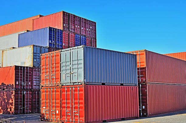 istock Cargo container yard, the Port of Tokyo, Japan 476813308