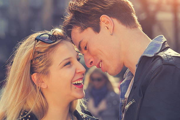 istock Couple enjoying outdoors in a urban surroundings. 476825518